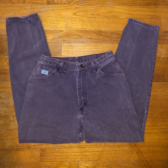 Wrangler Denim - WRANGLER vintage purple jeans